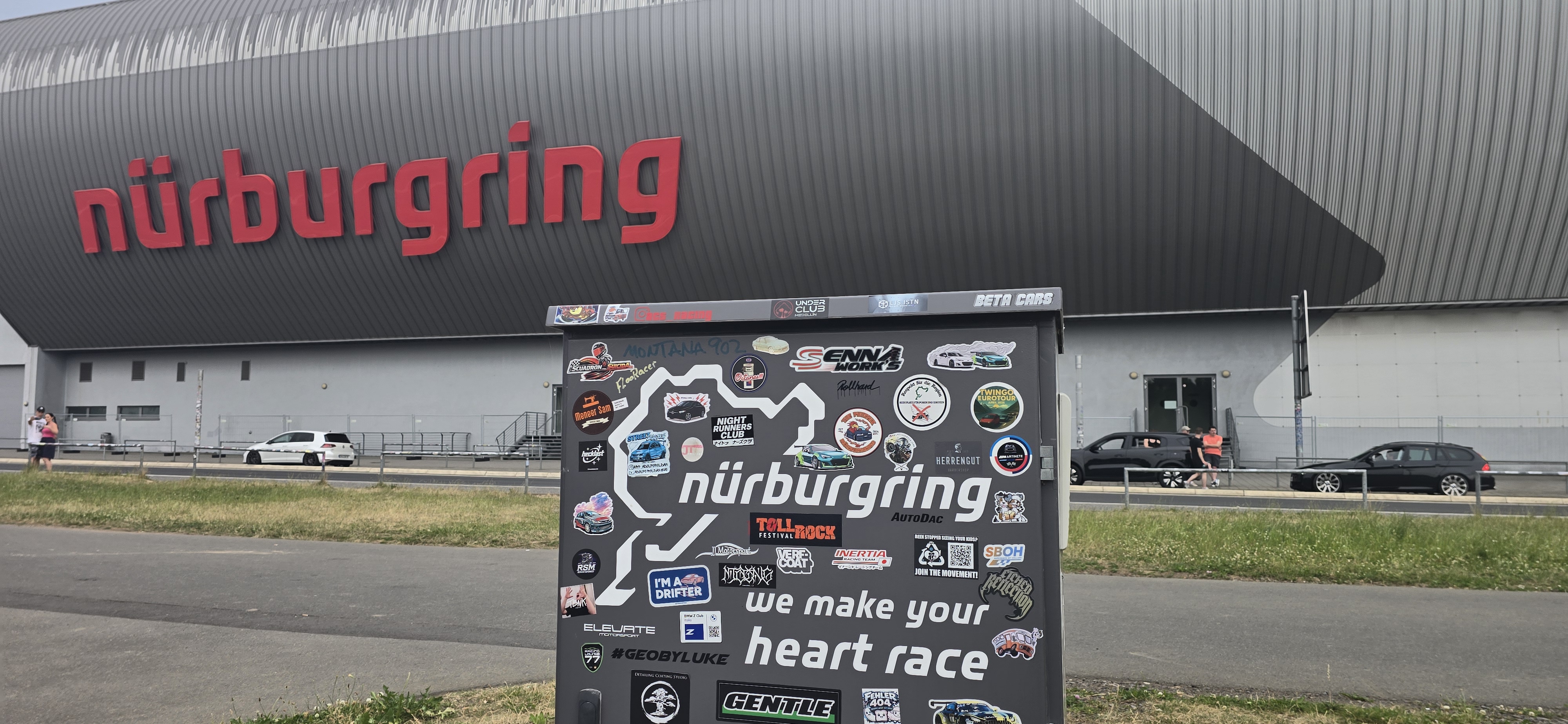 Nürburgring Nordschleife at golden hour