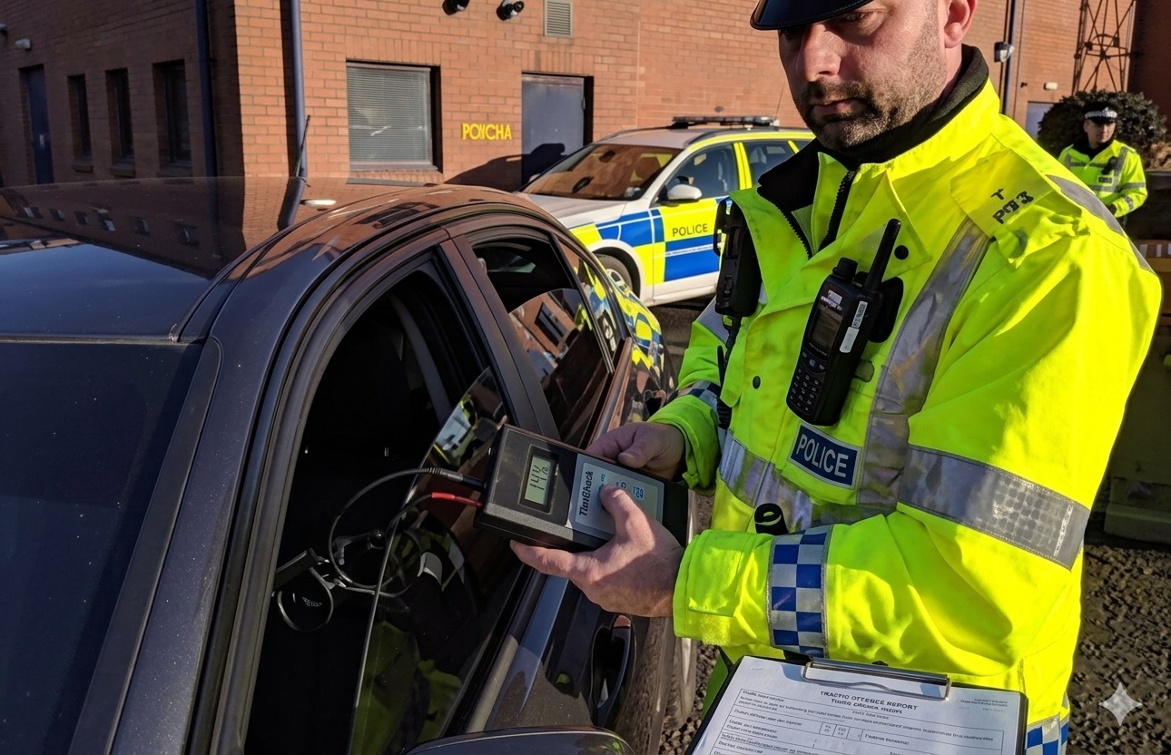 Car window tinting percentage